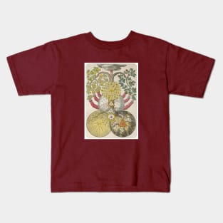 Alchemical Tree of Life Diagram Kids T-Shirt